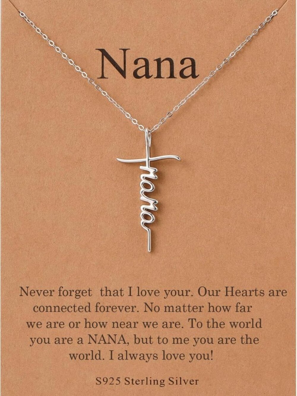 Religious Cross Necklace for Women - Perfect Birthday & Mother's Day Gift